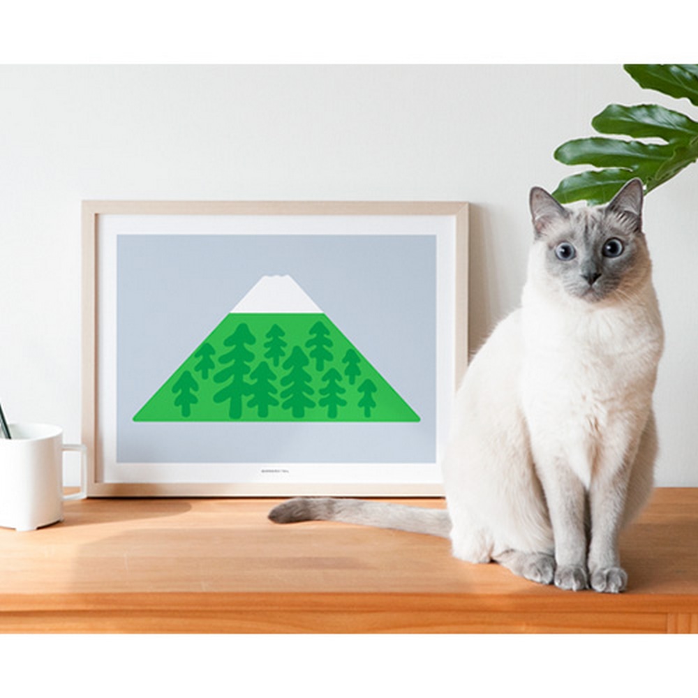 ArtPrint - Snow Peak Light Blue – Bild 2